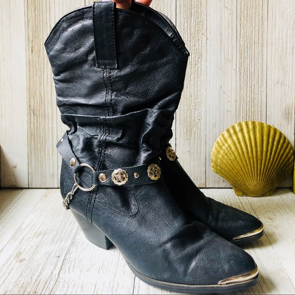 concho boot strap